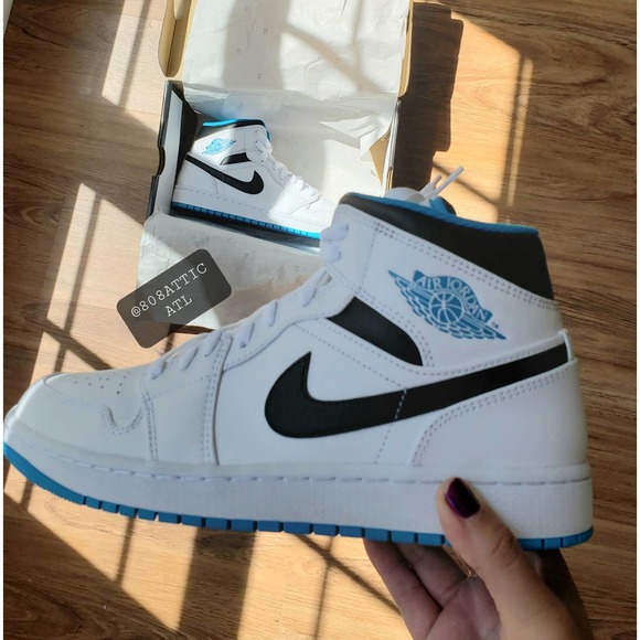 jordan 1 laser blue mid